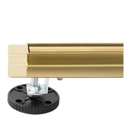 REA-G2714 - Notekas kanāls NEOX SLIM 70 cm nerūsējošais tērauds/birstēts zelts