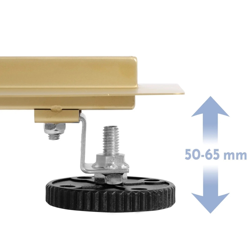 REA-G2738 - Notekas kanāls NEOX PRO 100 cm, zelta krāsā