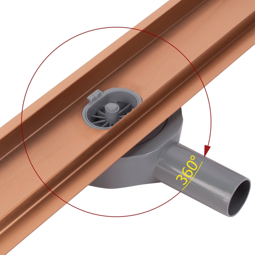 REA-G4800 - NEOX PRO noteku kanāls 60 cm, sukāta vara