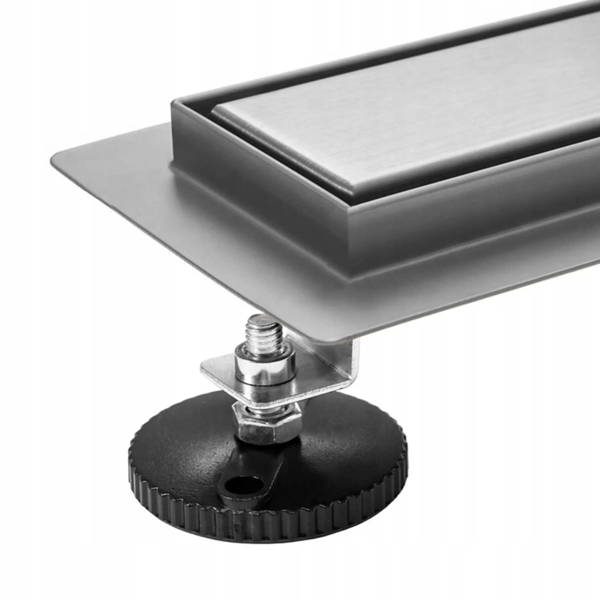 REA-G5810 - NEOX PRO dušas noteka, 90 cm, niķelis