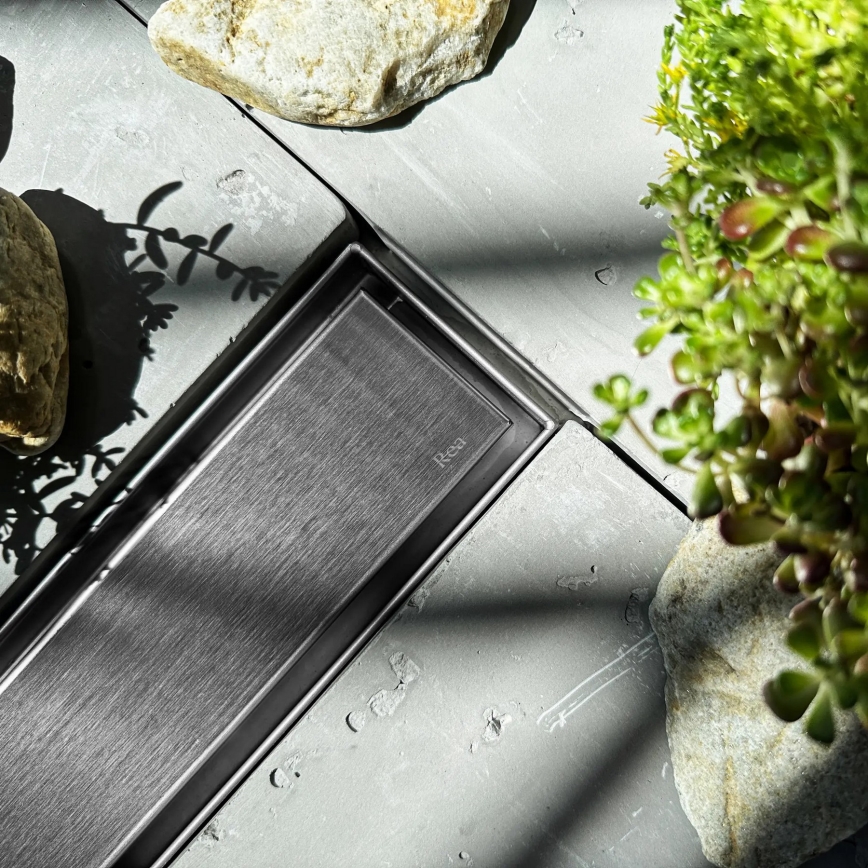 REA-G5811 - NEOX PRO 100 cm noteku kanāls, niķelis