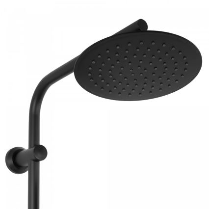 REA-P8804 - Dušas komplekts ar termostatisku jaucējkrānu BLISS, matēts melns