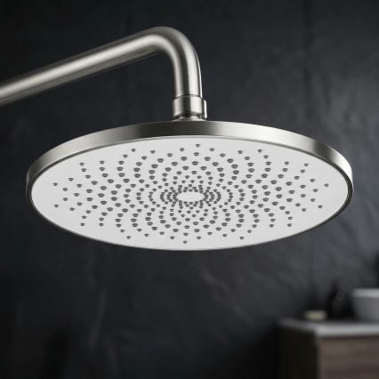 REA-P9498 - Dušas komplekts ar RIVO maisītāju, birstēts tērauds
