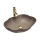 REA-U0629 - Virsmas izlietne PEARL 38x50,5 cm keramika/brūna