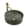 REA-U4567 - Virsmā uzstādāma izlietne SAMI, diametrs 37 cm, keramika/matēta zaļa