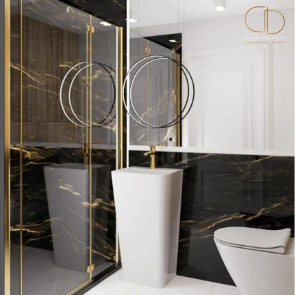 REA-U5637 - Brīvi stāvoša izlietne ARIS 37,5x44 cm keramika/glancēta balta