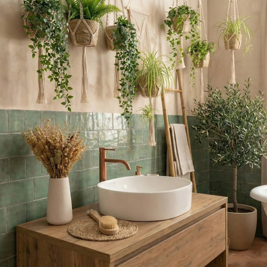 REA-U6370 - Virsmā uzstādāma izlietne JOANA 38,5x50,5 cm keramika/glancēta balta