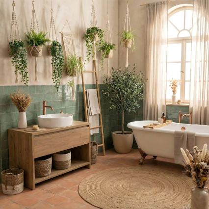 REA-U6370 - Virsmā uzstādāma izlietne JOANA 38,5x50,5 cm keramika/glancēta balta