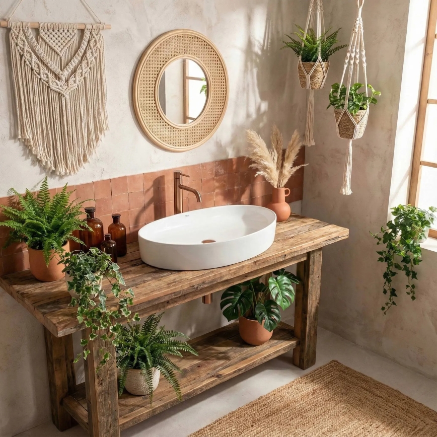 REA-U6371 - Uz virsmas uzstādāma izlietne JOANA 40,5x65,5 cm keramika/spīdīgi balta