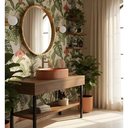 REA-U6377 - Uz virsmas uzstādāma izlietne VANDA 31x49 cm keramika/oranžā