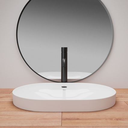 REA-U8700 - Uz virsmas montējama izlietne ARLETA 42x61,5 cm keramika/spīdīgi balta