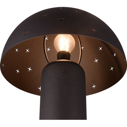 Reality - Galda lampa SETA 1xE14/28W/230V melna