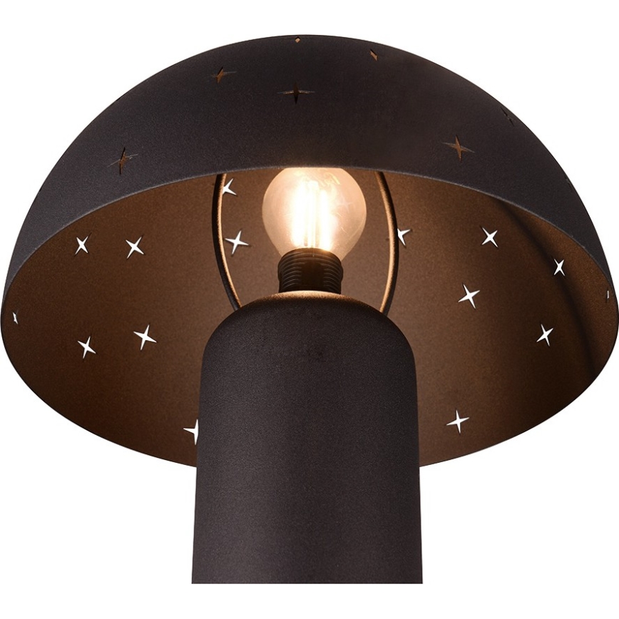 Reality - Galda lampa SETA 1xE14/28W/230V melna