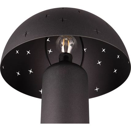 Reality - Galda lampa SETA 1xE14/28W/230V melna