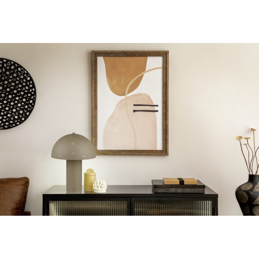 Reality - Galda lampa SETA 1xE14/28W/230V taupe