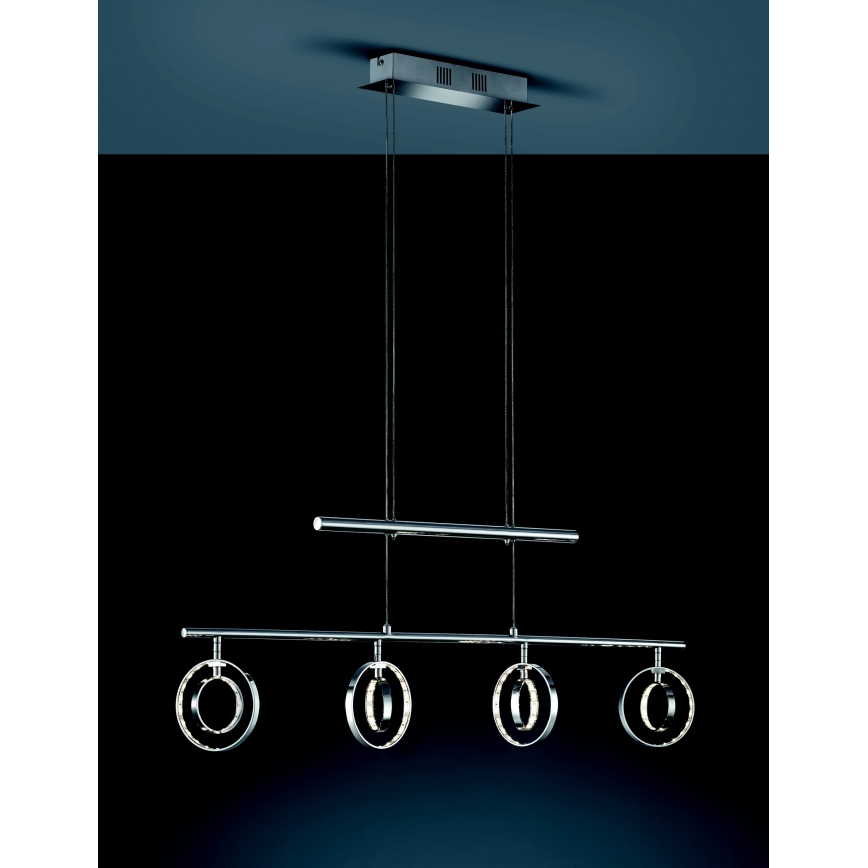 Reality - LED Lustra ar auklu PRATER 4xLED/4,5W/230V