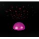Reality - LED Skārienjūtīgs projektors SIRIUS LED/0,5W/3xAA rozā