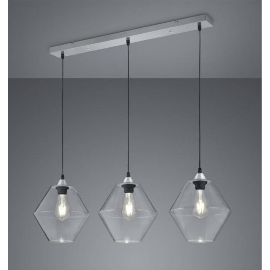 Reality - Lustra ar auklu TRENTO 3xE27/40W/230V