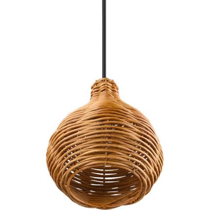 Reality - Piekaramā lampa uz vada SPROUT 1xE14/40W/230V brūna/ratans