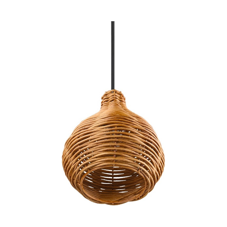 Reality - Piekaramā lampa uz vada SPROUT 1xE14/40W/230V brūna/ratans