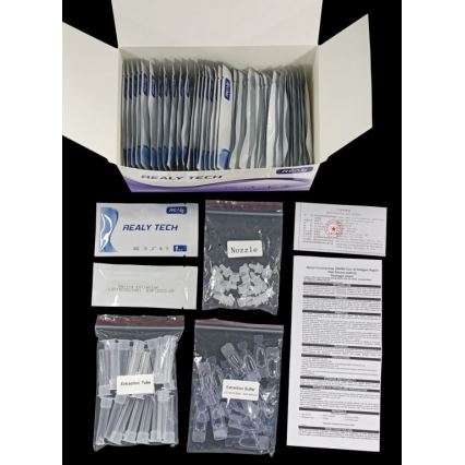 RealyTech – Antigēna COVID-19 Ātrās siekalu tests 20gab