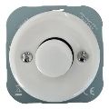 Reblig - Porcelāna retro gaismas regulators bez rāmja 250V/10A balts