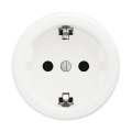 Reblig - Retro mājas kontaktligzda bez rāmja SCHUKO 230V/16A sniegbalta