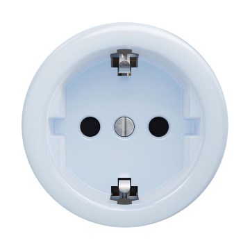 Reblig - Retro mājas kontaktligzda bez rāmja SCHUKO 230V/16A zila