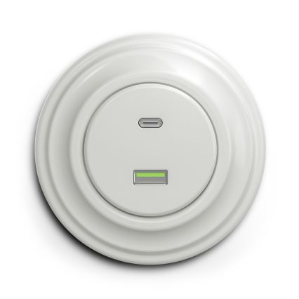 Reblig – vienkāršs retro keramikas rāmis baltā krāsā