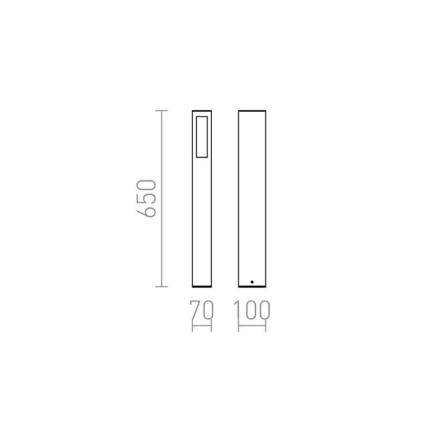 RED - Design Rendl - R10441 - Āra lampa TREEZA 1xE27/26W/230V IP54