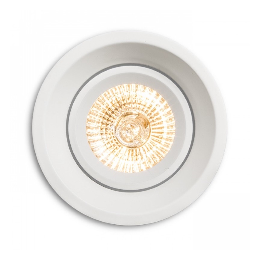 RED - Design Rendl - R11738 - Iegremdējama lampa SOBER 1xGU10/50W/230V balta