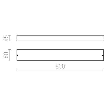 RED - Design Rendl - R11993 - LED Vannas istabas sienas gaismeklis MARINA LED/9W/230V IP44