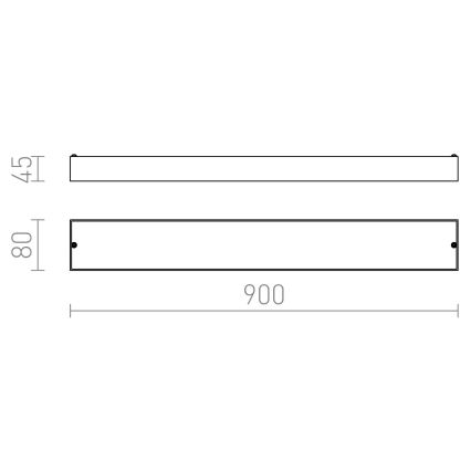 RED - Design Rendl - R11996 - LED Vannas istabas sienas gaismeklis MARINA LED/14W/230V IP44