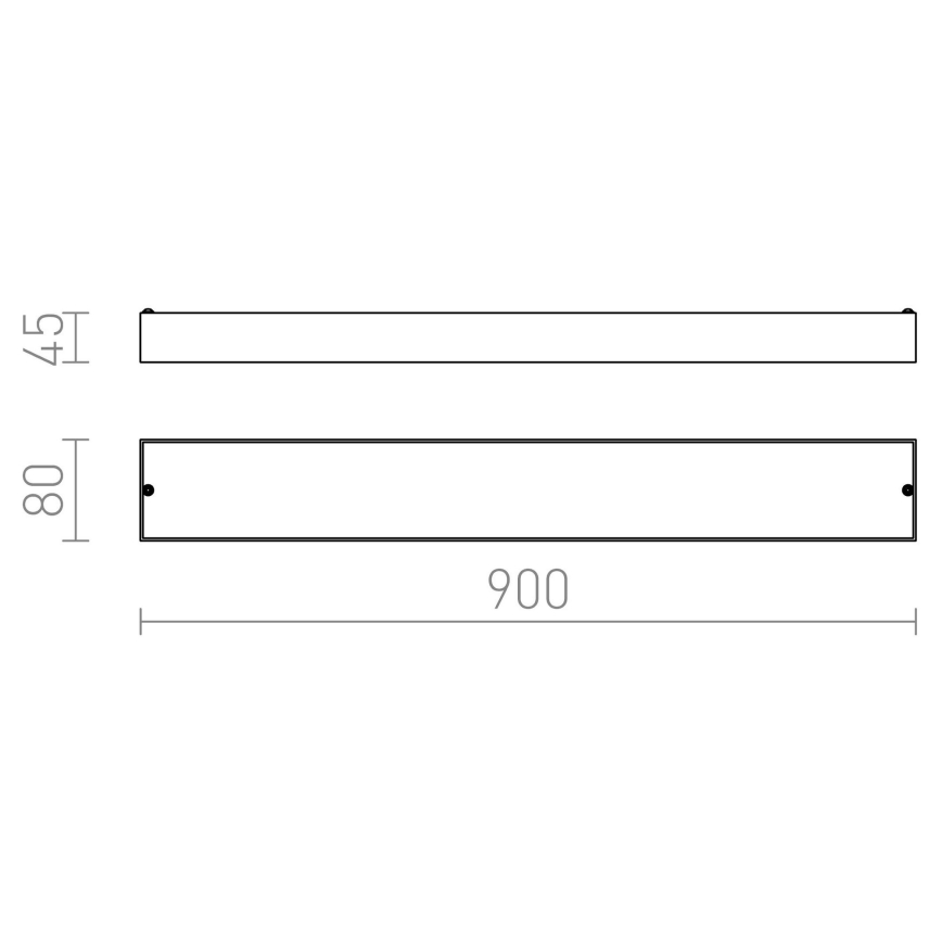 RED - Design Rendl - R11996 - LED Vannas istabas sienas gaismeklis MARINA LED/14W/230V IP44