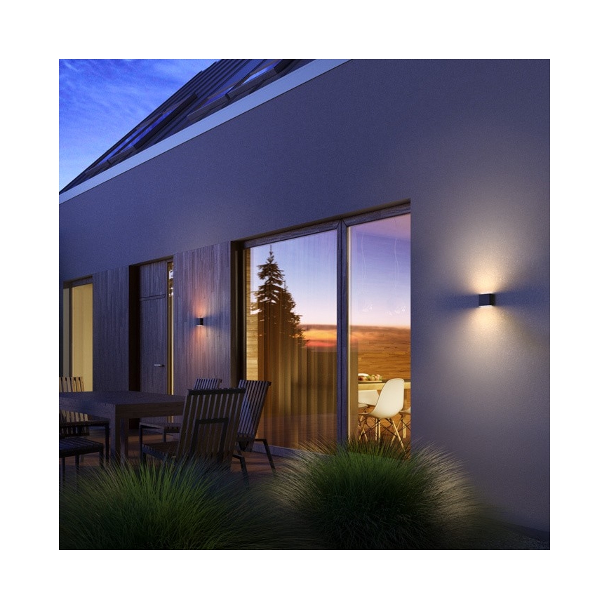 RED - Design Rendl - R12012 - LED Āra sienas gaismeklis CHOIX 2xLED/3W/230V IP54