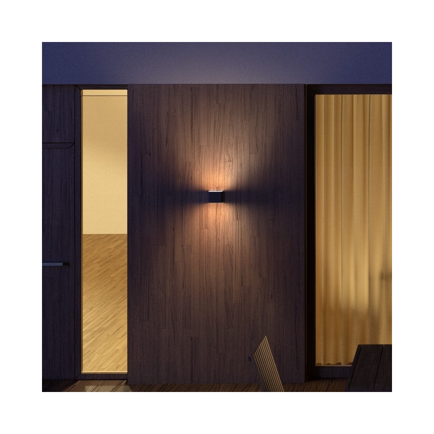 RED - Design Rendl - R12012 - LED Āra sienas gaismeklis CHOIX 2xLED/3W/230V IP54