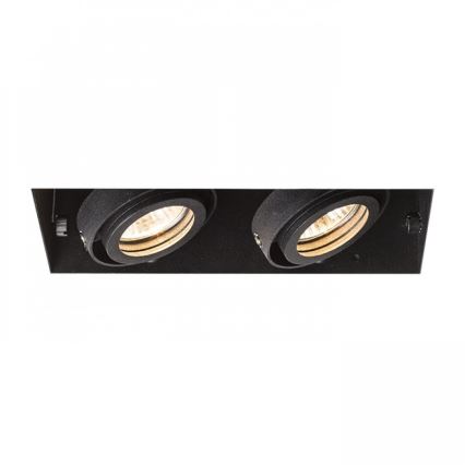 RED - Design Rendl - R12053 - Iegremdējama lampa ELECTRA 2xGU10/50W/230V