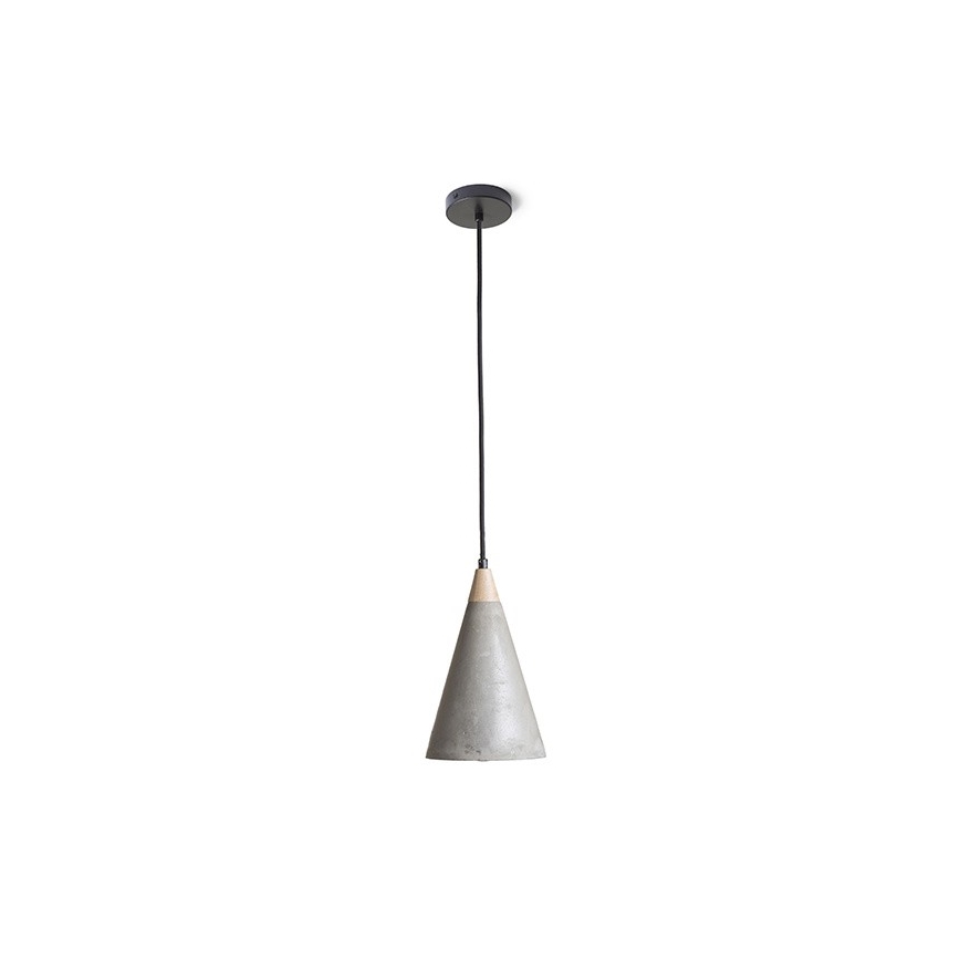 RED - Design Rendl - R12380 - Lustra ar auklu HEIDI 1xE27/28W/230V betons/koks