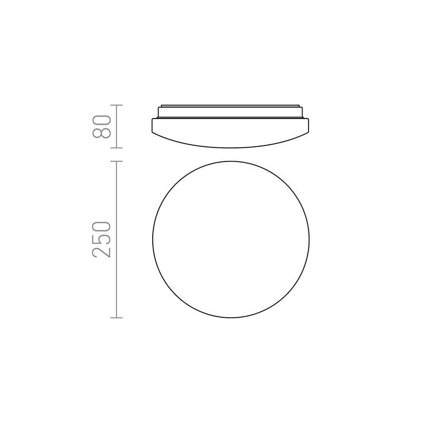 RED - Design Rendl - R12431 - LED Griestu gaismeklis SEMPRE LED/10W/230V