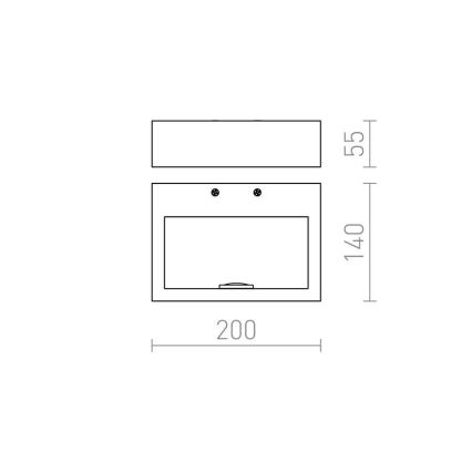 RED - Design Rendl - R12595 - LED Sienas gaismeklis NEMAN LED/10W/230V