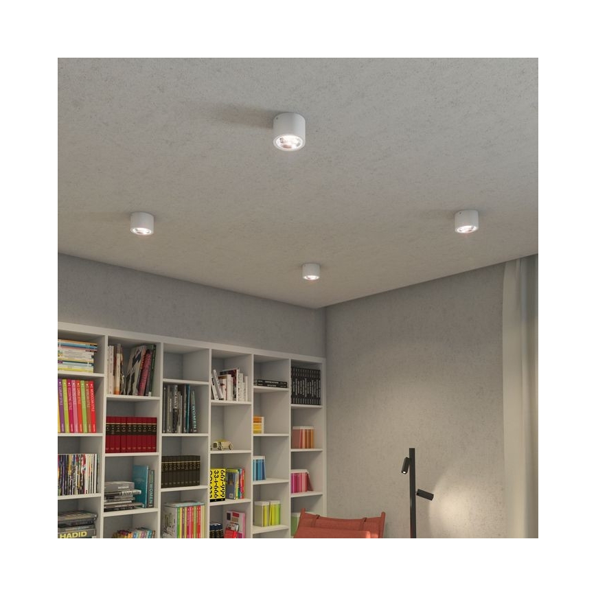 RED - Design Rendl - R12633 - LED Aptumšojams gaismeklis KELLY LED/15W/230V balts