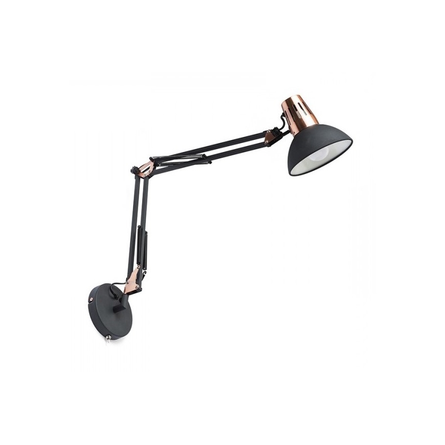 RED - Design Rendl - R12651 - Sienas lampa ANTE 1xE27/28W/230V melna