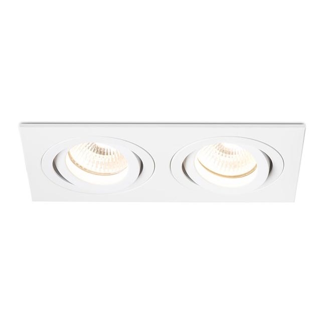 RED - Design Rendl - R12713- Iegremdējama lampa PASADENA 2xGU10/50W/230V