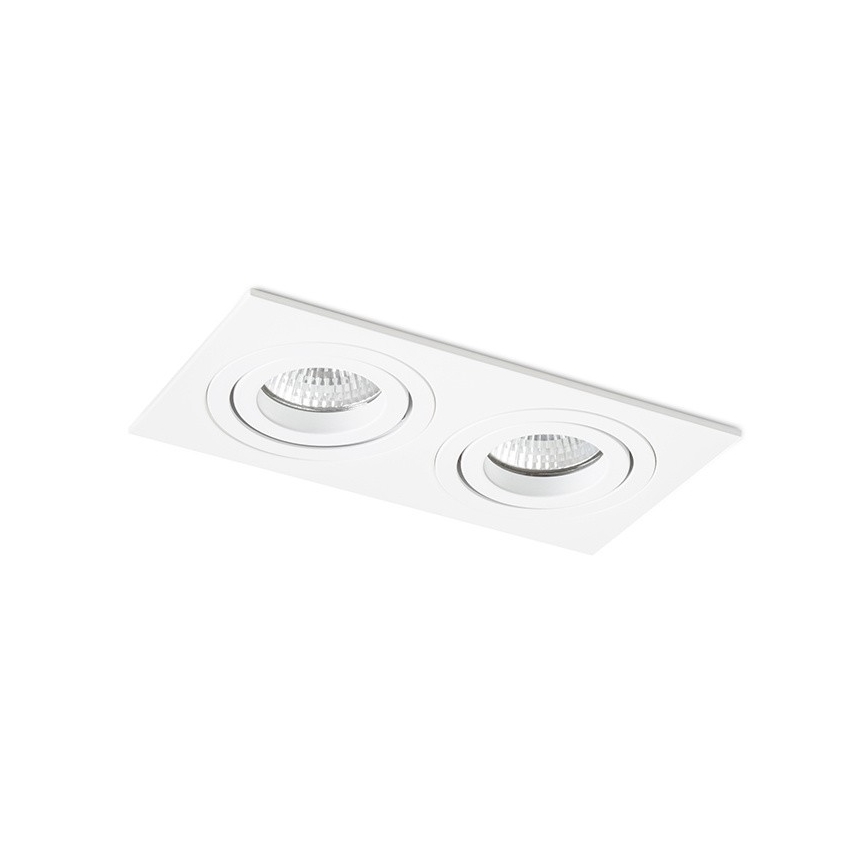 RED - Design Rendl - R12713- Iegremdējama lampa PASADENA 2xGU10/50W/230V