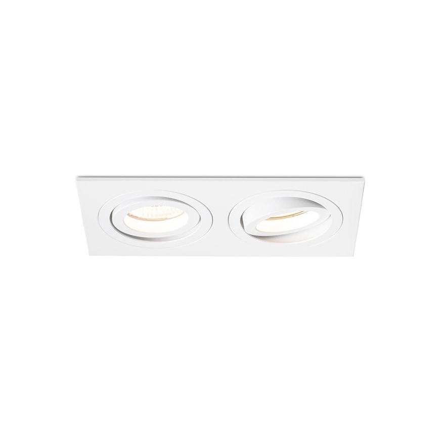 RED - Design Rendl - R12713- Iegremdējama lampa PASADENA 2xGU10/50W/230V