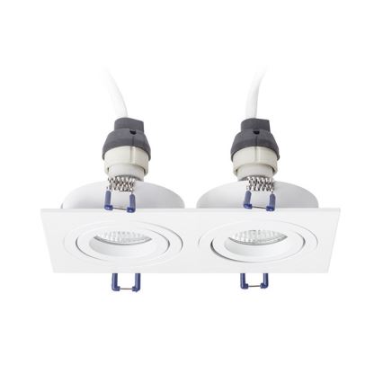 RED - Design Rendl - R12713- Iegremdējama lampa PASADENA 2xGU10/50W/230V