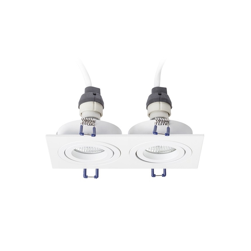 RED - Design Rendl - R12713- Iegremdējama lampa PASADENA 2xGU10/50W/230V