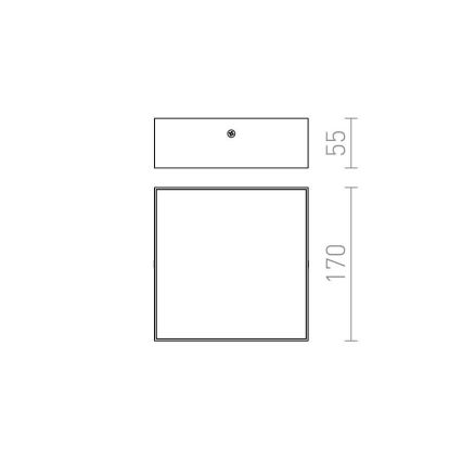 RED - Design Rendl - R12848 - LED Griestu gaismeklis LARISA LED/15W/230V balts