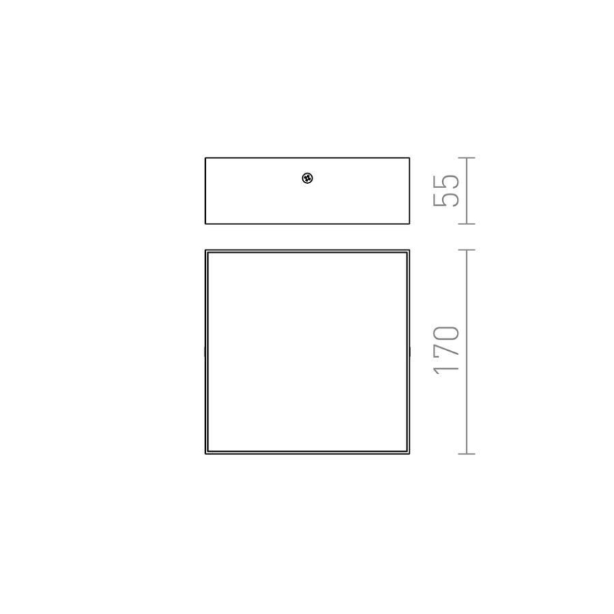 RED - Design Rendl - R12848 - LED Griestu gaismeklis LARISA LED/15W/230V balts