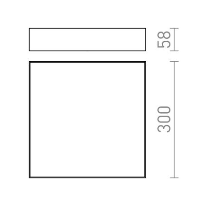 RED - Design Rendl - R12850 - LED Griestu gaismeklis LARISA LED/30W/230V balts